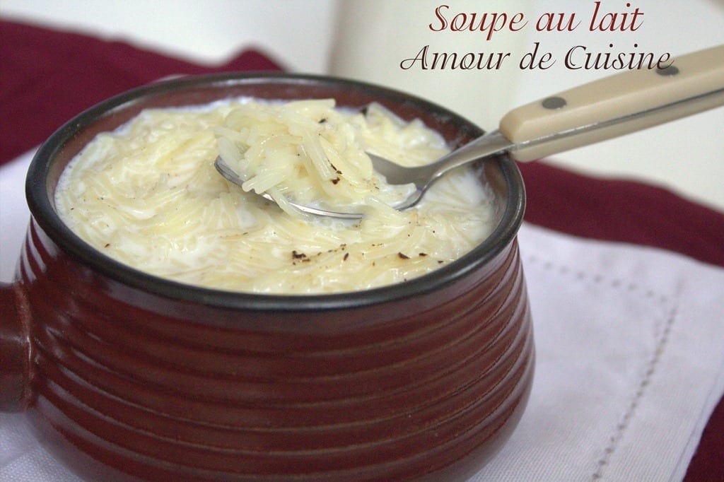 vermicelles au lait